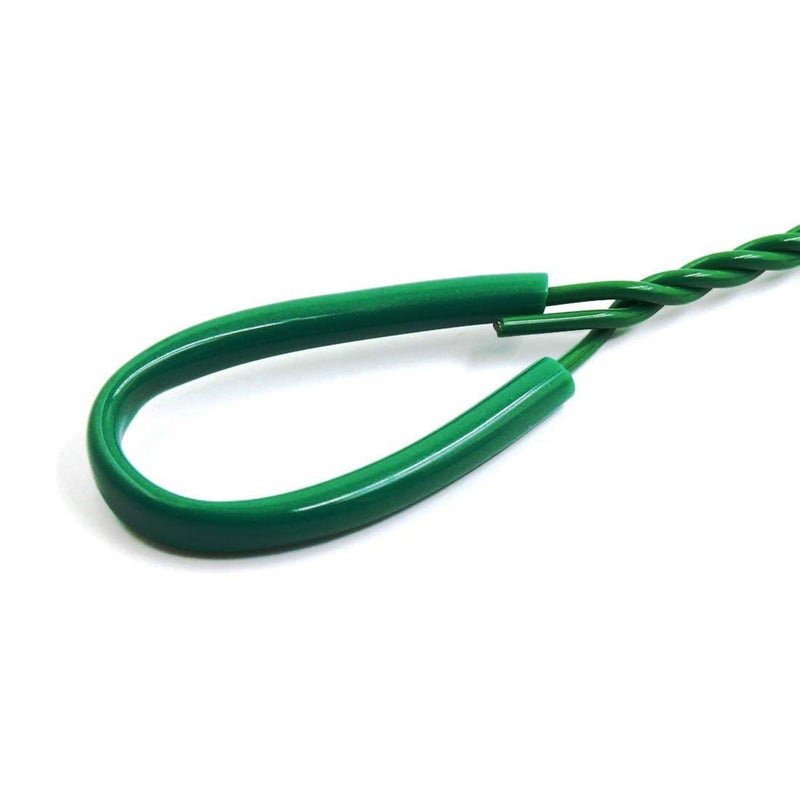XMHF 3pcs 3" Wide Spiral Handle Metal Frame Fish Tank Nylon Fish Catch Net Aquarium Wire Nylon Mesh Fish Quick Catch Landing Net Green - Image 3